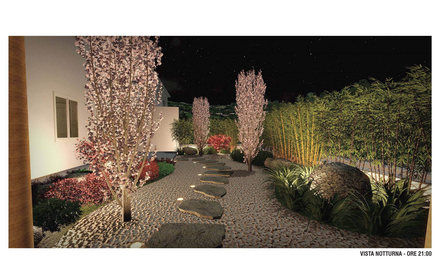 Progetto di un giardino giapponese