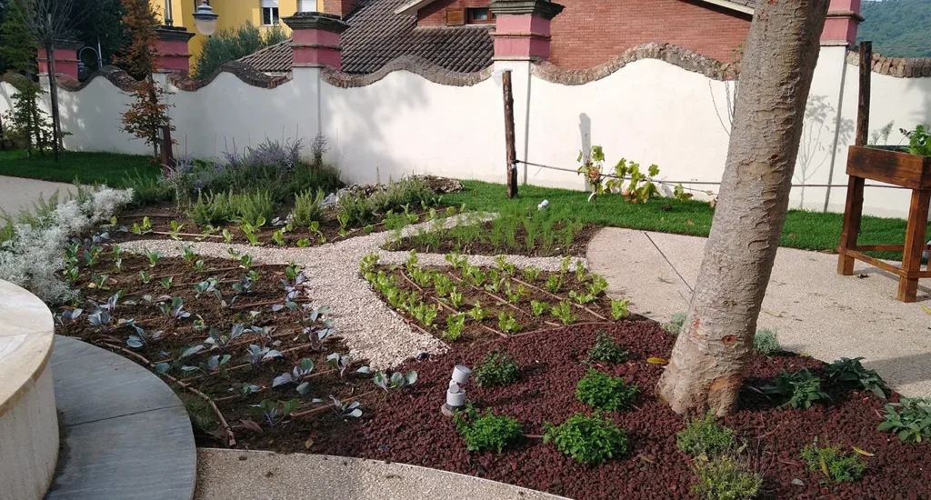 irrigazione di un giardino