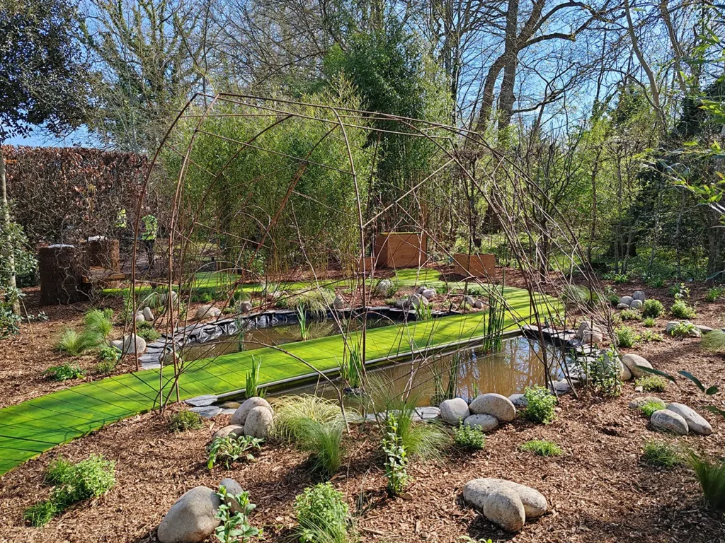 giardino acquatico laghetto